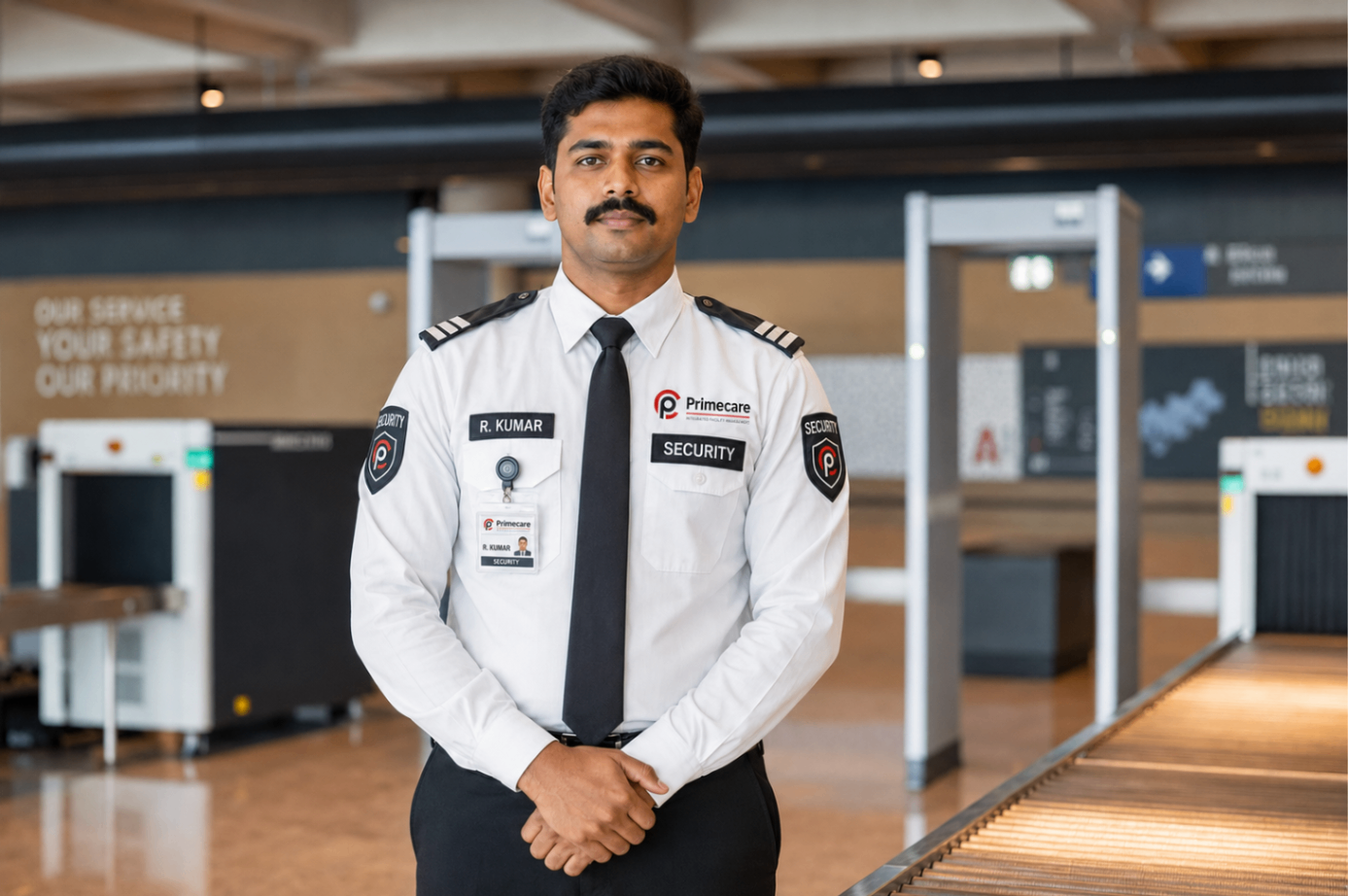 Security guard services in Chennai — PrimeCare IFM trained and PSARA-licensed security personnel